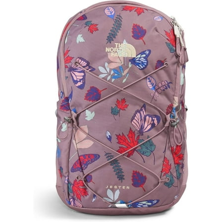 The North Face Women's Jester Everyday Laptop Backpack, Fawn Grey Fall Wanderer Print, One Size