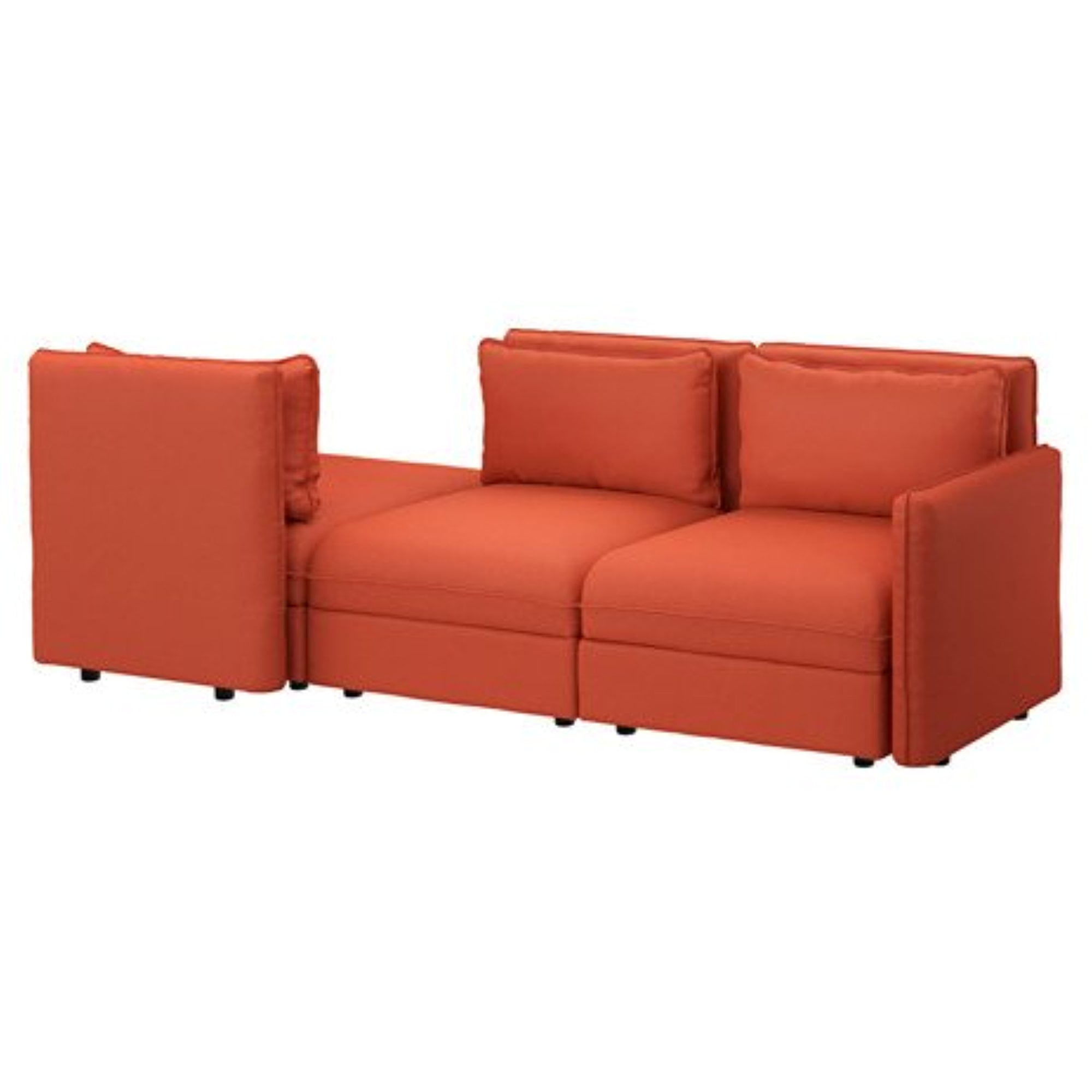 Ikea Sectional 3 seat Orrsta orange 20204.2085.2618 Walmart