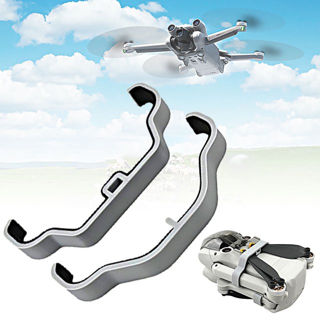 2 uds soporte de hélice estabilizador Flexible Compatible con Mavic Mini 3 Pro Drone hélice correas de fijación de hoja