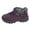 Purple, variant on Gyexs Snow Boots for Women Wide Width, Womens Winter Shoes Casual, Lightweight, Pull-On, Western, Pointed Toe, Sportswear, Black, Size 7