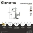thumbnail image 4 of Gourmetier GSY7728ACL American Classic Single-Handle Bar Faucet, Brushed Nickel, 4 of 5