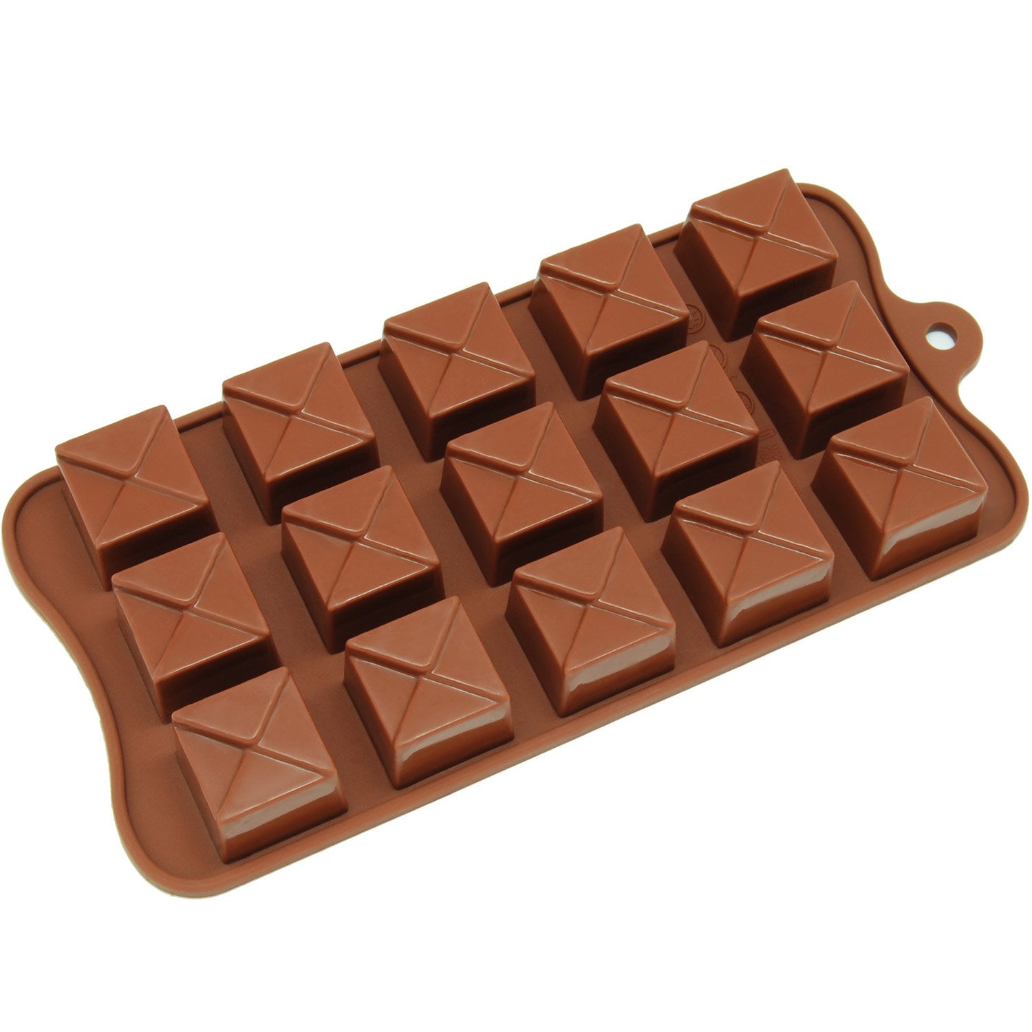 Aptoco 8 Piece 6 Cup Non-Stick Chocolate Molds Silicone Molds for