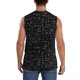 thumbnail image 4 of Fotbe Chemistry Formulas 3 Men's Camiseta sin Mangas Estampada para Hombres, Playera Casual para Gimnasio, Entrenamiento, Playa-Small, 4 of 7