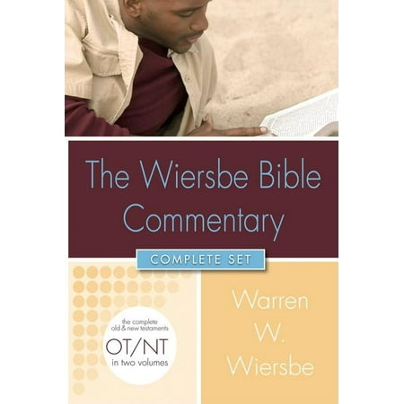 Wiersbe Bible Commentaries: Wiersbe Bible Commentary 2 Vol Set W/CD ROM