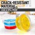 thumbnail image 2 of Simple Craft Jell-O Shot Cups with Lids Plastic Portion Cup Condiment Containers 2oz 200 Pack, 2 of 6