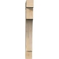 thumbnail image 2 of Ekena Millwork 3 1/2"W x 18"D x 30"H Westlake Block Smooth Bracket, Douglas Fir, 2 of 4