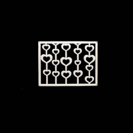 Silver Rabbit Cutting Dies For Card Making - Metal Dies For Scrapbooking & DIY Crafts
