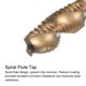thumbnail image 3 of Grifos y brocass Juegos, M10 x 1.5 Tornillo Rosca Máquina Espiral Flauta Roscado Macho y 8,5mm Helicoidal brocas, Titanio Chapado M35 Cobalto Alta Velocidad Acero (HSS-CO), 3 of 6