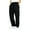 Black, variant on Mens Long Pants Black 50% off Clear Men's Rope Loosening Waist Color Pocket Trousers Loose Sports Trousers,Black XL