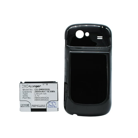 Replacement Battery for Samsung GT-I9020 GT-I9020T Nexus S Nexus S 4G AB653850CA AB653850CABSTD AB653850CC 2800mAh Mobile Phone battery
