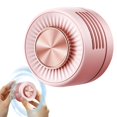 thumbnail image 2 of Clearance Sale! | 3 Speed Quiet Rechargeable Clip Fan, 360° Rotatable Portable Mini Personal Fan, Hands-Free Cooling Fan For Home School Travel Hiking Outdoor(Pink), 2 of 9