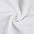 thumbnail image 5 of Superior Eco-Friendly Cotton 3-Piece Assorted Towel Set, White, 5 of 6