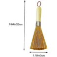 thumbnail image 3 of Bamboo wok brush 3 pcs. cleaning whisk pan brush kitchen utensils for cleaning kitchen restaurant Zekai., 3 of 5