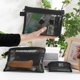 thumbnail image 3 of Bolsa de malla transparente para cosméticos, bolsa con colchón de aire para lápiz labial, bolsa de viaje portátil de gran capacidad, bolsa de almacenamiento de cosméticos de juguete, 3 of 4