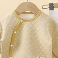 thumbnail image 6 of Gubotare Baby Girl Pajamas Girls 2-piece Snug-fit Holiday Pajama Set, Soft & Cute for Kids 9 12 Months (Yellow,9-12 Months), 6 of 6