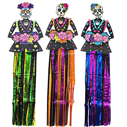 Halloween Sugar Skull Decor"