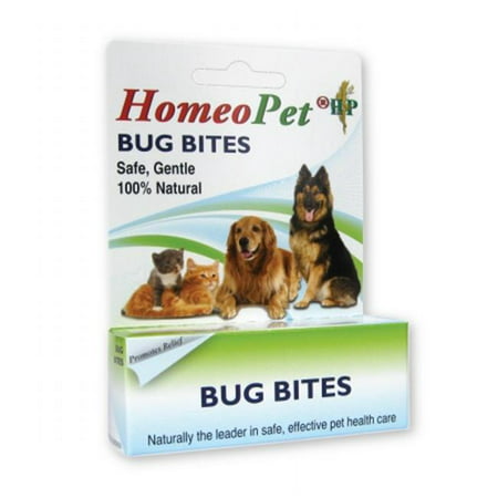 HOMEO PET 015HP08-15 Homeopet Bug Bite  15m (Best Medicine For Bed Bug Bites)