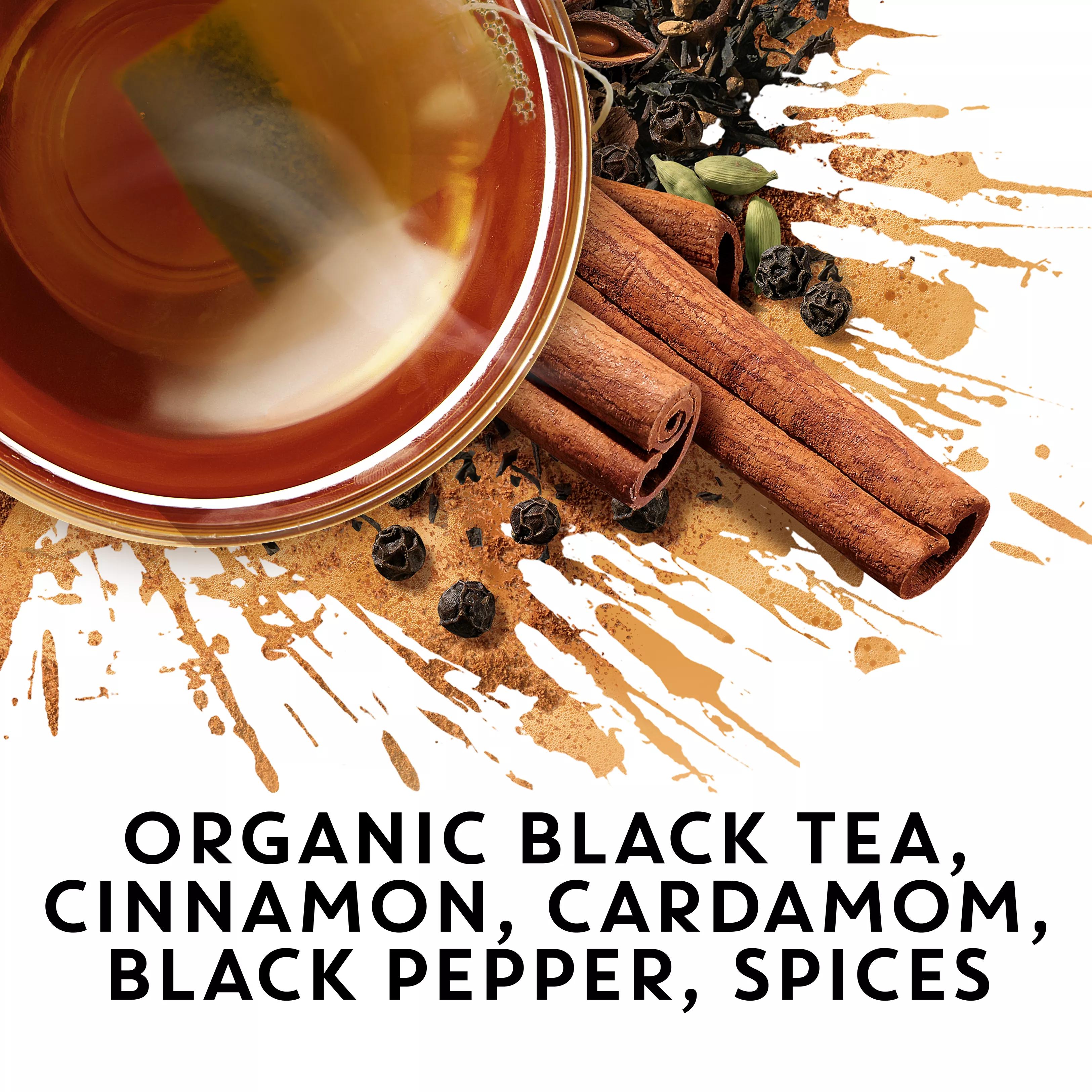 TAZO Regenerative Organic Chai Black Tea Bags, 16 Count (Pack of 6)