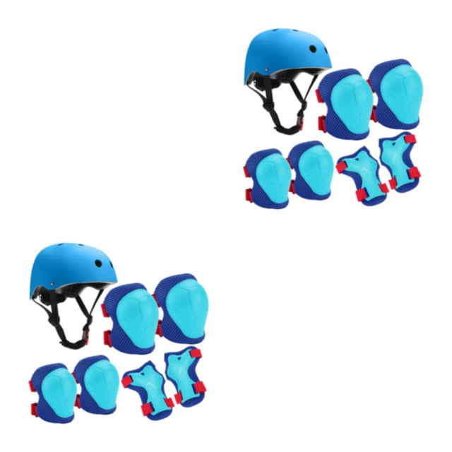 Toystoory Casco de bicicleta cómodo y duradero para niños y adolescentes Conjunto de casco y almohadillas para niños de amplia aplicación Type1 NO1