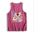 thumbnail image 4 of POROPL Womens Graphic T Shirts ,Cotton Womens Tee Shirts Crew Neck Sleeveless Tops, 4 of 4