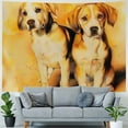 thumbnail image 4 of Orinice Dogs Tapestry Wall Hanging Unique Style Graphic Art for Home Decor Living Room Bedroom Apartment Farmhouse Dorm 50x40inch, 4 of 6