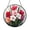 Acrylic 3.5 Inch, variant on Gladiolus Flower Window Suncatcher Glass Art, August Birth Month Floral Decor, Classic Home Decoration Gift for Flower Lovers