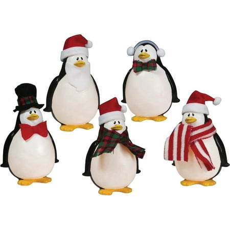 J Hofert 6 In. Incandescent Penguin Pathway Marker Light Set (5 per set) 4974
