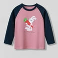 thumbnail image 2 of Ahuyic Toddler Kids Loose Top, Casual Long Sleeve Blouse For Autumns And Winter, Children's Casual Solid Color Long Sleeved T-shirt Children's Loose Thin Top, 2 of 7