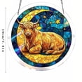 thumbnail image 2 of Acrylic Jigsaw Puzzle Suncatcher-Galactic Colorful Birds, Stained Glass Window Hanging, Home Decor Creative Mom Gifts, Birthday Gifts for Women,Wife, Sisters, Aunt, Besties 7.4in, 2 of 4
