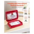 thumbnail image 3 of First Aid Kit 420 Pieces, Large Survival Kit for Home, Car, Camping, 3 of 6