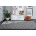 thumbnail image 7 of Veranda Transitional 5' x 7' Teal and Light Gray Polypropylene Outdoor Area Rug, 7 of 7