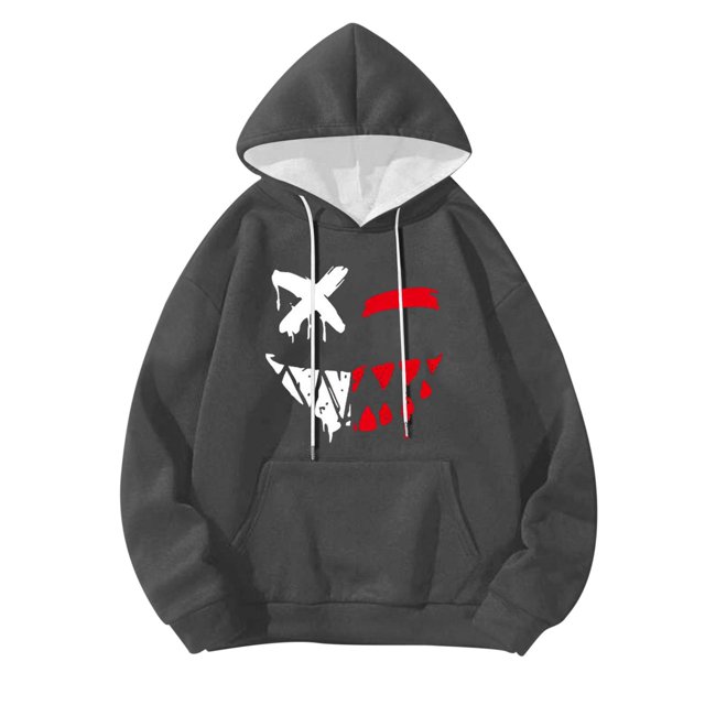 Sweat à Capuche Homme Imprimé 3D Automne/hiver