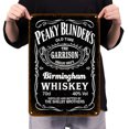 thumbnail image 4 of Placa Metal Vintage Pintura Hierro Rectangular Whisky Birmingham 30x40cm, 4 of 9