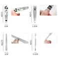 thumbnail image 3 of RAGUPEL 2026 New Professional Nail Care Kit Manicure Grooming Set Sharp Edge Toenails Cuticle Cutter Clipper Fingernails Grooming Kit, 3 of 7