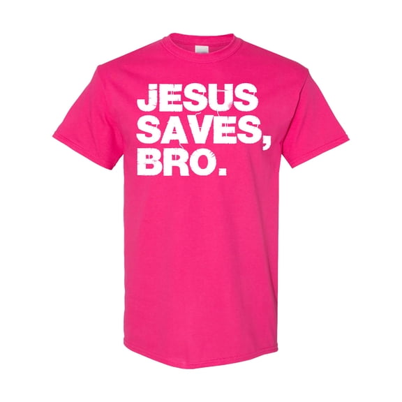 Inktastic Jesus Saves Bro Christian T-Shirt