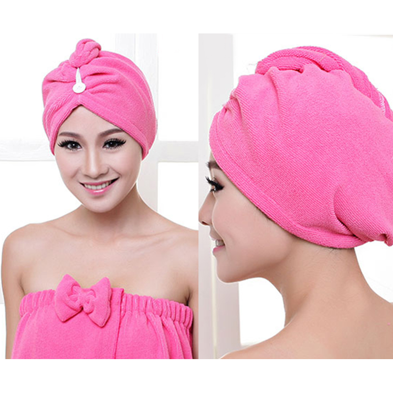 1pcs Microfibre After Shower Hair 