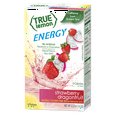 True Lemon Energy Strawberry Dragonfruit Caffeinated Powdered Drink Mix, Sugar Free, Zero
