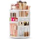 thumbnail image 1 of Organizador de maquillaje Masirs 360 con repisa giratoria ajustable, color blanco, 1 of 6
