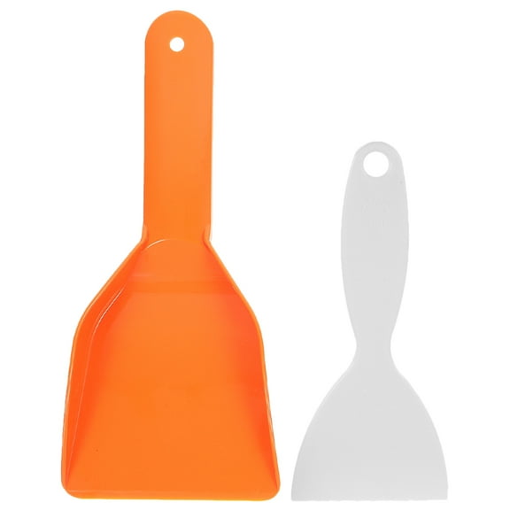 WHAMVOX 2Pcs Ice Scoop Plastic Material for Everyday Use 6.7In X 2.8In
