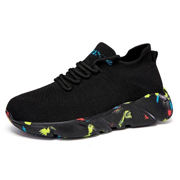 Gran Tamaño Zapatos Deportivos Encaje Ancho (multicolor 36)