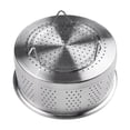thumbnail image 2 of BUYISI Stainless Steel Steamer Basket Accessory For Instant Cooker With Silicone Handle Pressure Cooker Rice Steamer Basket 17.5cm, 2 of 7