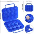 thumbnail image 2 of Transporteurs d'Ufs avec Poignée, Conteneur Antichoc pour Camping Voyage, Boîte de Rangement Portable pour Ufs pour Randonnée en Plein Air, Boîte de Protection en Plastique pour Sac à Dos, 2 of 6