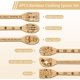 thumbnail image 2 of Juego de 6 utensilios de cocina de bambú para café, cucharas de cocina de madera grabadas, espátula de bambú para tallar para mujeres y hombres, cuchara de cocina de madera., 2 of 7