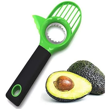 

Avocado Slicer Tool 3 In 1 with Good Grip Handle BPA Free Multifunctional Easy Cleaning Works as Splitter Pitter and Cutter Suitable for Fruit