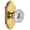 Lifetime Brass, variant on Grandeur Arcfon_Psg_234 Arc Solid Brass Rose Passage Door Knob Set - Brass
