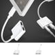 thumbnail image 1 of Bearachild Adaptador de cable de audio tipo C dual Tipo C Conector de auriculares Divisor de audio Auriculares 3.5 Jack Cable de carga Nuevo Teléfono y Comunicación doble tipo-c y blanco, 1 of 6