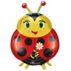 Ladybug SuperShape Mylar Foil Balloon (20 x 27 inches) - 26012