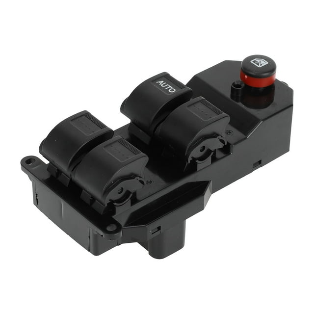 Interruptor de ventana eléctrica Unique Bargains No. 35750SELP02 para el lado del conductor delantero izquierdo para Honda CR-V 2002-2006 Negro