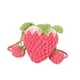 thumbnail image 5 of Bolso de hombro de punto multifunción con forma de fresa para niña Rosa y rojo, 5 of 9