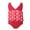 Red, variant on Odeerbi Toddler Girls Flotation Swimsuit Toddler Baby Float Suit One-piece Swimwear Sleeveless Buoyancy Swimsuit Red 4-5 Years